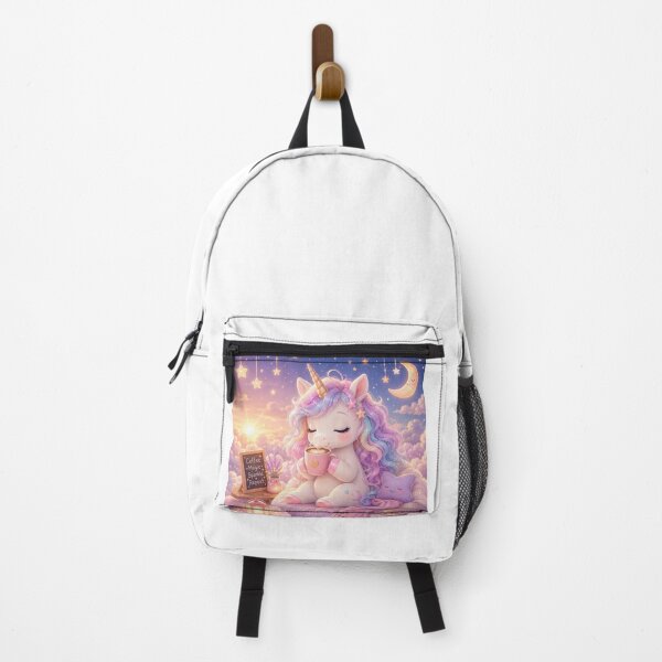 Item preview, The Last Unicorn – Cozy Coffee Magic designed and sold by QuirkNest Studio .