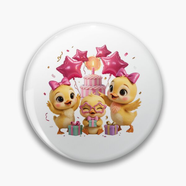 Item preview, Cute Duck Birthday Party Invitation, Pink Glitter Duckling Birthday Design designed and sold by Celebrate & Sparkle.