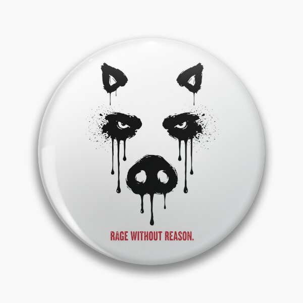 Item preview, Bleed Wild Boar Ink Drip Dark Wildlife Art designed and sold by cabana.space.