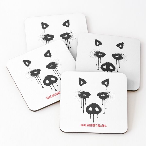 Item preview, Bleed Wild Boar Ink Drip Dark Wildlife Art designed and sold by cabana.space.