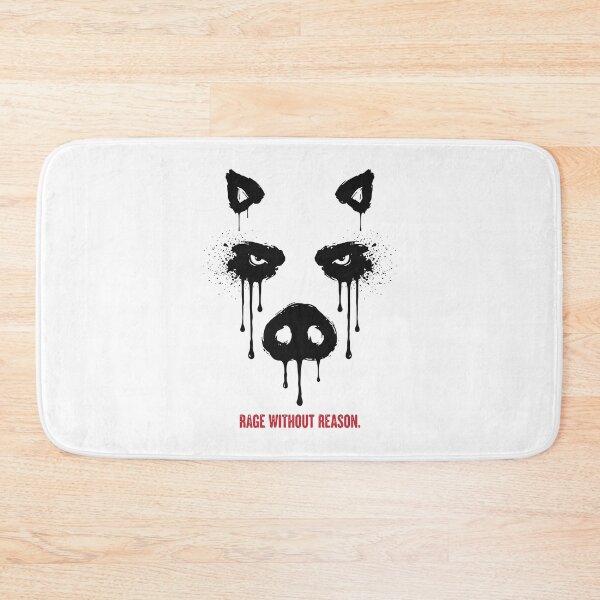 Item preview, Bleed Wild Boar Ink Drip Dark Wildlife Art designed and sold by cabana.space.