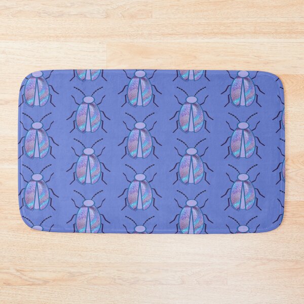 Item preview, Lavender Shiny Beetle designed and sold by birdiebeacrafts.