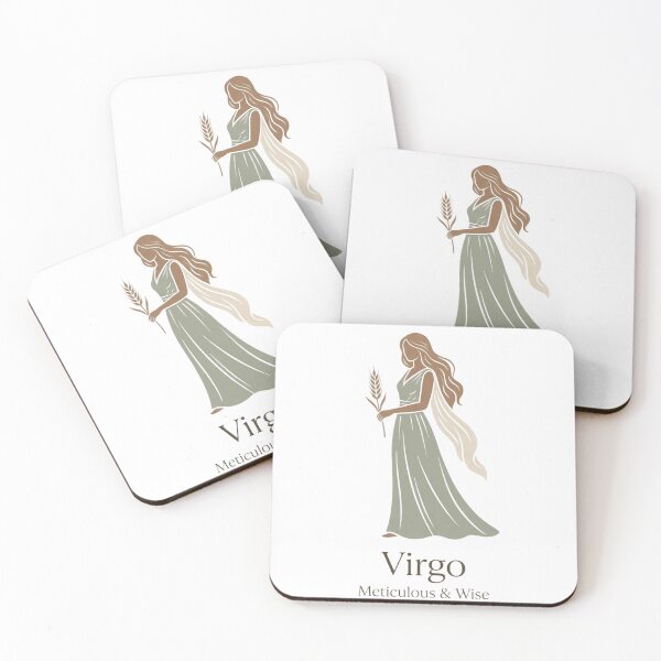 Item preview, Virgo Daily Horoscope – Meticulous & Wise Zodiac Maiden Astrology Artwork designed and sold by Bhaskar Digital Art.