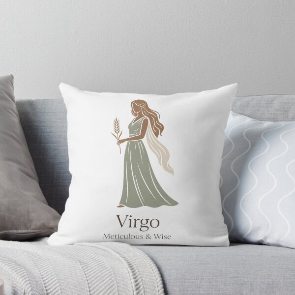 Item preview, Virgo Daily Horoscope – Meticulous & Wise Zodiac Maiden Astrology Artwork designed and sold by Bhaskar Digital Art.