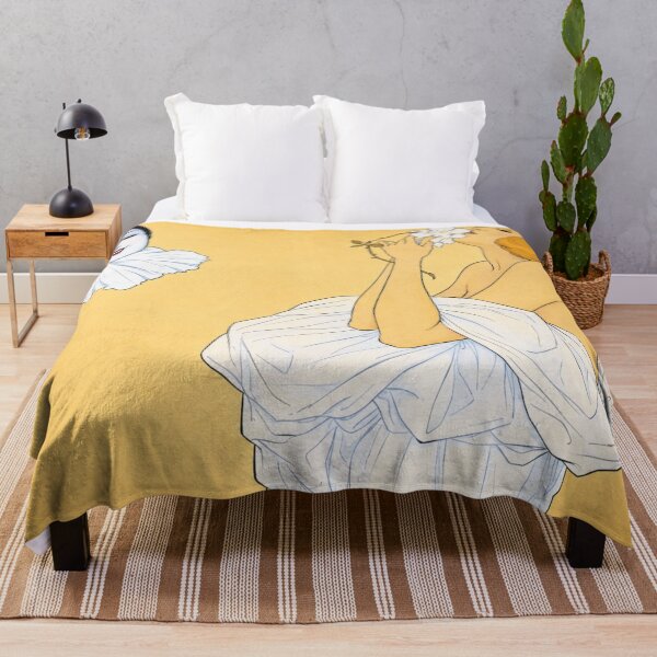 Item preview, Art Nouveau Woman Floral Illustration for Vintage Art Lovers designed and sold by RickE.