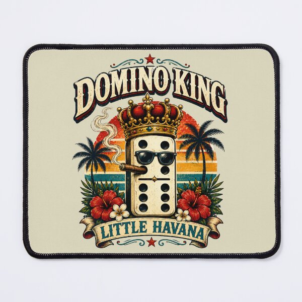 Item preview, Calle Ocho Domino King Little Havana Miami designed and sold by piketo.