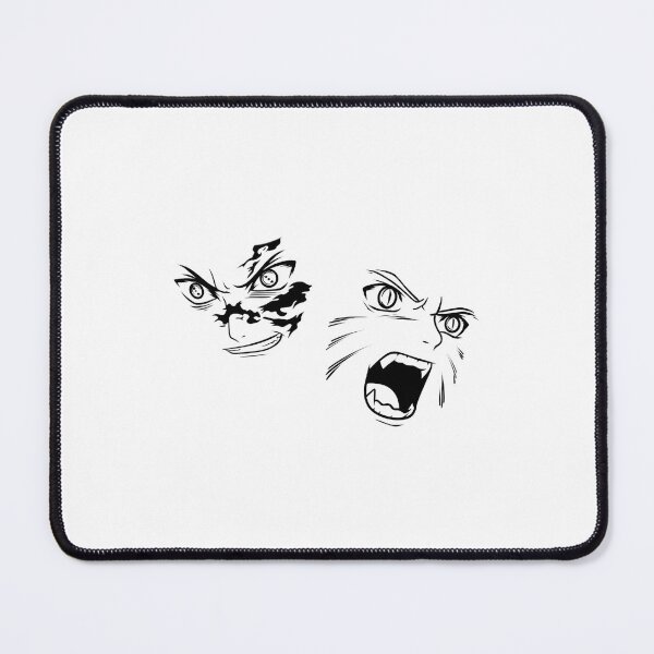 Item preview, Split Angry Eyes Curse Mark vs Nine Tails Face designed and sold by Deviantfant.