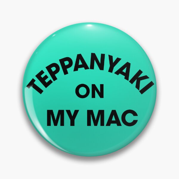 Item preview, Teppanyaki on my Mac designed and sold by shopnojams.