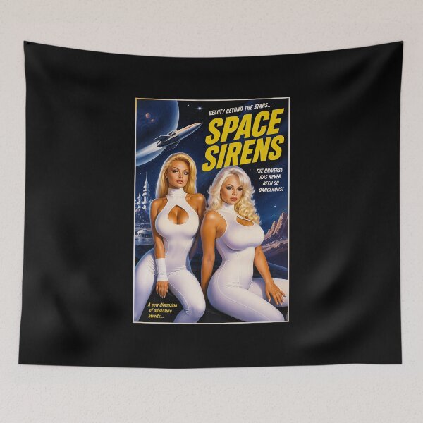 Item preview, Space Sirens Poster #2 designed and sold by Moviebuff91.