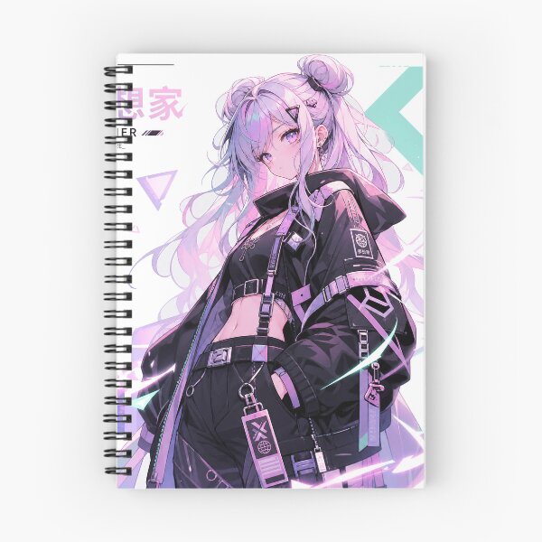 Item preview, Cute Power Anime Character – Soft Neon Pastel Aesthetic | Minimal Viral Anime Poster Design designed and sold by MedRoh.