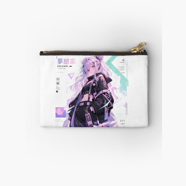 Item preview, Cute Power Anime Character – Soft Neon Pastel Aesthetic | Minimal Viral Anime Poster Design designed and sold by MedRoh.