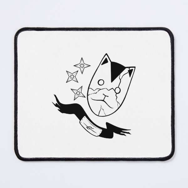 Item preview, Cracked Porcelain Fox Mask and Flying Shuriken Stars designed and sold by Deviantfant.