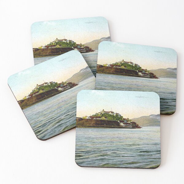 Item preview, Alcatraz Federal Penitentiary Original Vintage Postcard – Military Prison designed and sold by GhostlyWorld.