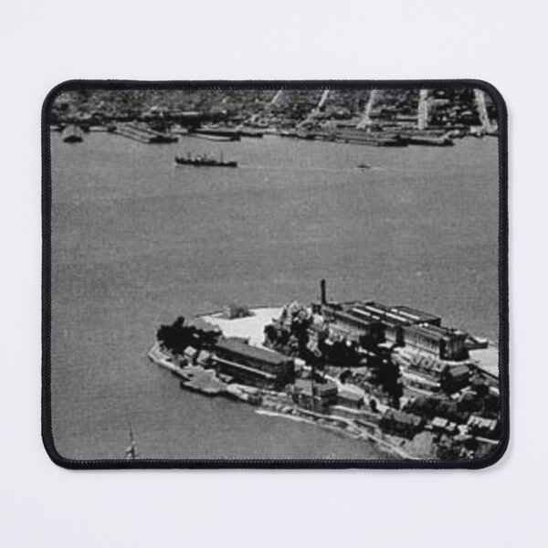 Item preview, Alcatraz Federal Penitentiary Original Vintage Postcard – Black & White designed and sold by GhostlyWorld.