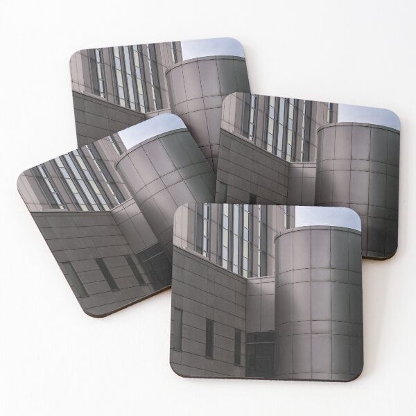 Item preview,  Modern Corporate Architecture — Cylinder and Stone Facade designed and sold by Rabee Khalil Photography.
