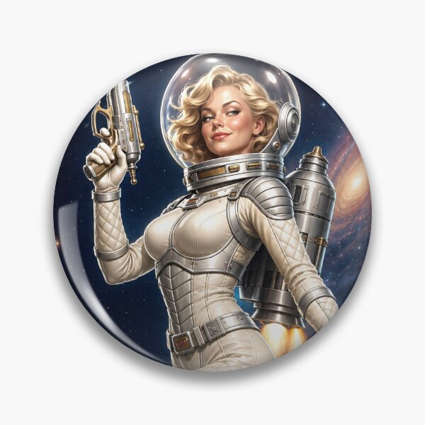 Item preview, Retro Rocket Girl designed and sold by Moviebuff91.