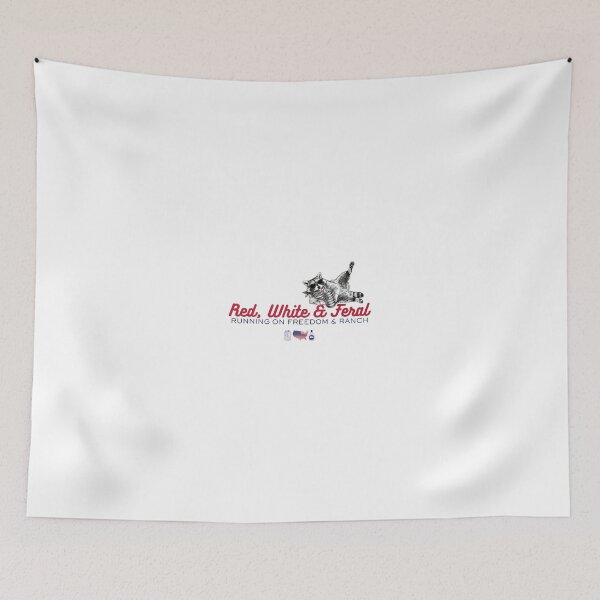 Item preview, Red, White & Feral designed and sold by abby-goins.