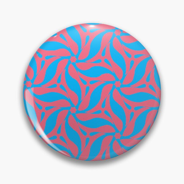Item preview, Azure and Crimson Geometric Pattern with Elegant 3D Effect designed and sold by DreamsArtwear.
