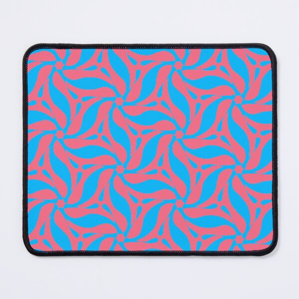 Item preview, Azure and Crimson Geometric Pattern with Elegant 3D Effect designed and sold by DreamsArtwear.
