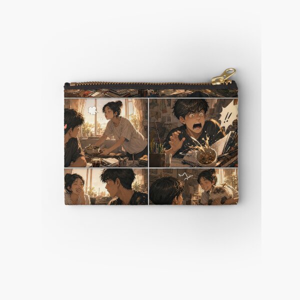 Item preview, Student Life Cozy Reading Room Comic Print designed and sold by Grafititee.