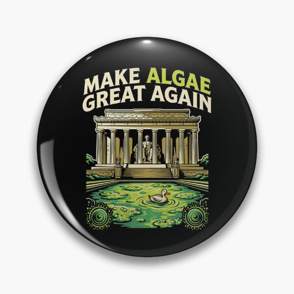 Item preview, Make Algae Great Again Lincoln Memorial Reflecting Pool Science Humor designed and sold by Ali-printshop.