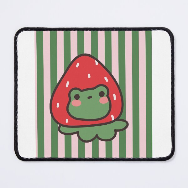 Item preview, Cute Strawberry Frog designed and sold by maxtheta.