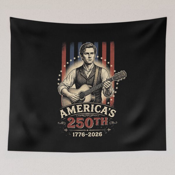 Item preview, America's 250th 1776-2026 Johnny Cash American Patriot History designed and sold by SofenArt.