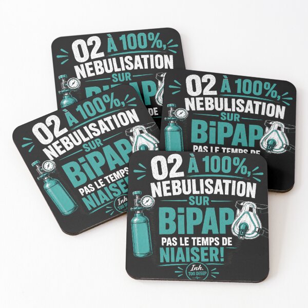 Item preview, 100% O₂, BiPAP Nebulization – No time to waste! | Inh. Too Deep designed and sold by CollectionsJEm.