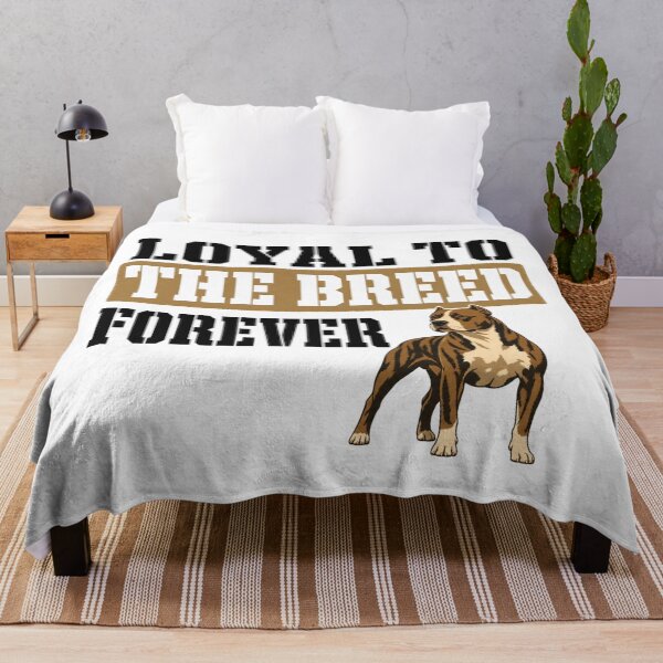 Item preview, Loyal to the Breed Forever Pit Bull | American Staffordshire Terrier Dog Lover Gift designed and sold by freshwear design.