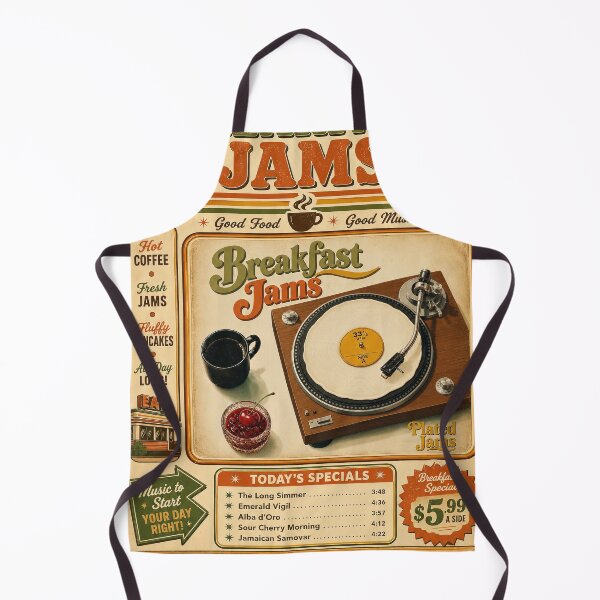 Item preview, Breakfast Diner Gig Poster designed and sold by Robert Meyers-Lussier.