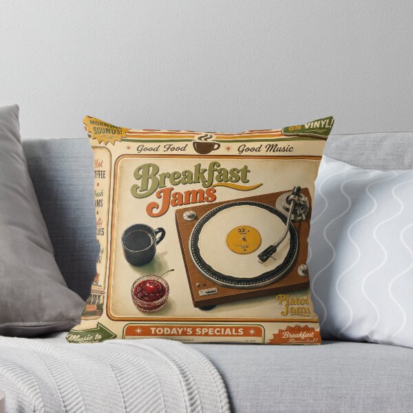 Item preview, Breakfast Diner Gig Poster designed and sold by Robert Meyers-Lussier.