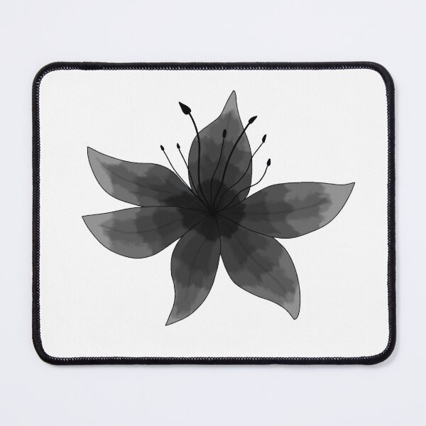 Item preview, Black & White Lily designed and sold by DigiFloralArts.