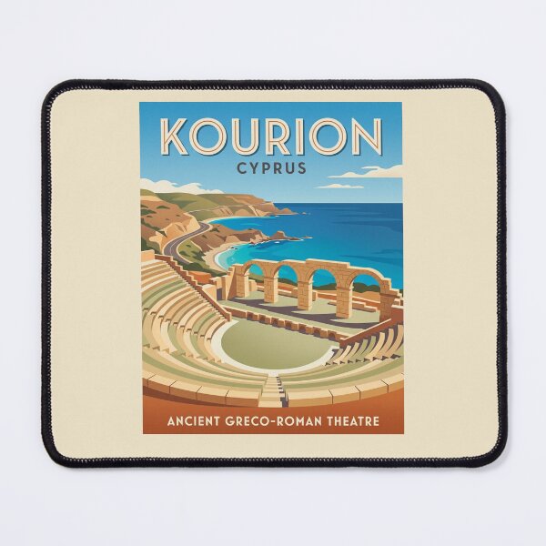 Item preview, Vintage Kourion Cyprus Ancient Ruins Travel designed and sold by DuckOddity.