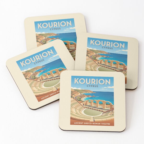 Item preview, Vintage Kourion Cyprus Ancient Ruins Travel designed and sold by DuckOddity.
