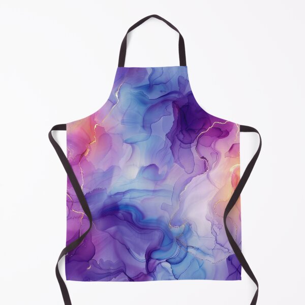 Item preview, Alcohol Ink-Style Blue, Purple-Pink Marbled Abstract designed and sold by DEC02.