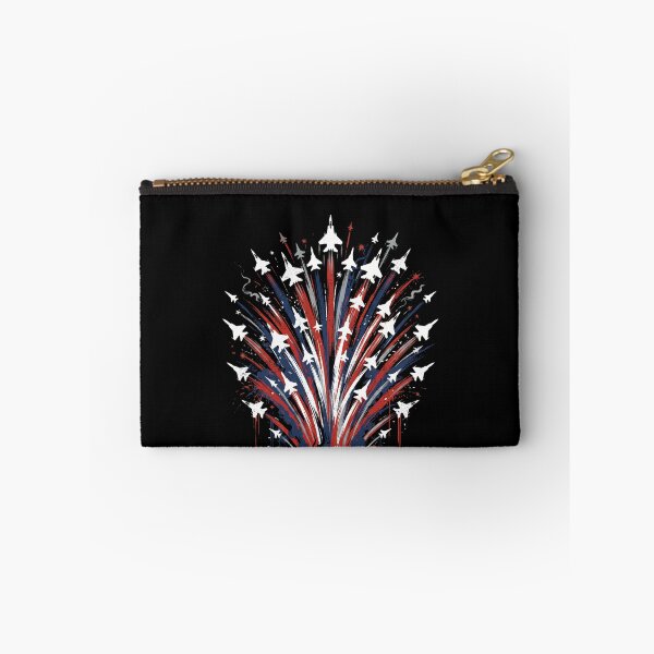 Item preview, American Fighter Jet Fireworks Patriotic Military Aviation designed and sold by SofenArt.