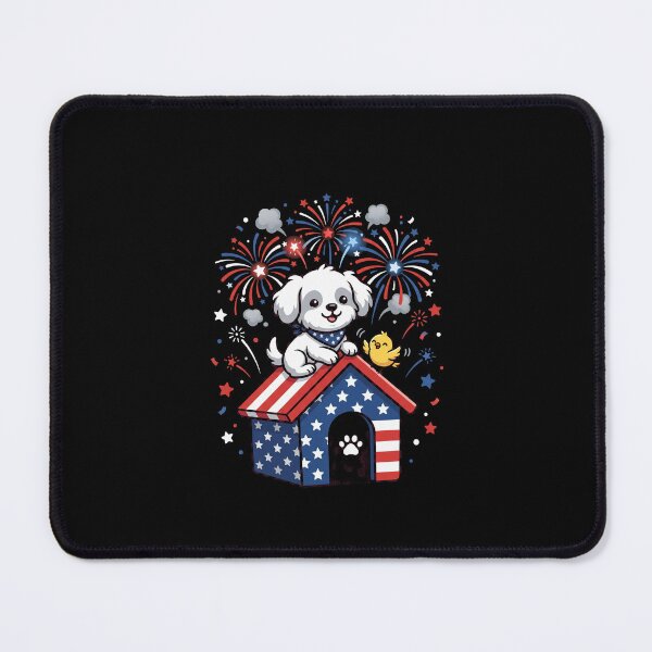 Item preview, Patriotic Puppy Fourth Of July Independence Day designed and sold by SofenArt.
