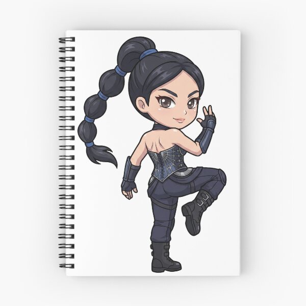 Item preview, Cute Chibi Kitana Playful Over the Shoulder designed and sold by Void Shard Studios.
