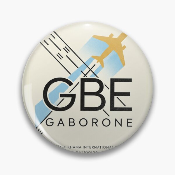 Item preview, Vintage GBE Gaborone Airport Botswana Travel designed and sold by DuckOddity.