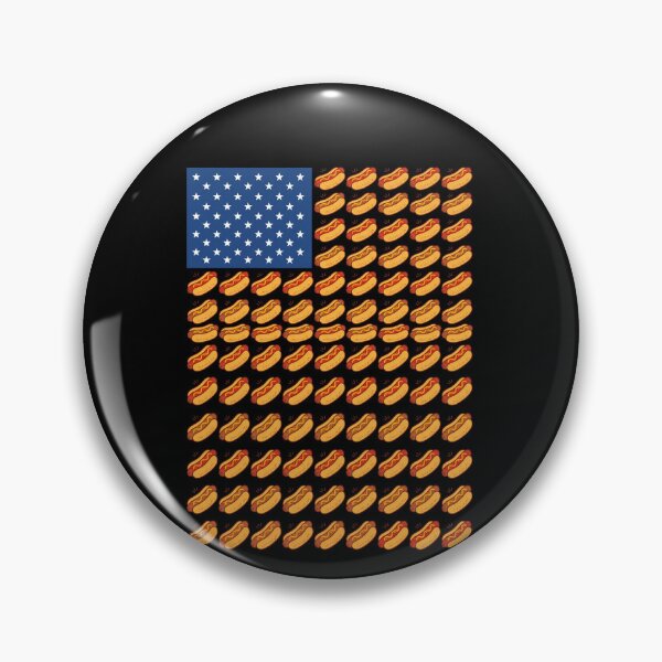 Item preview, Hot Dog American Flag Patriotic USA Independence Day Celebration designed and sold by SofenArt.