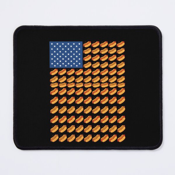 Item preview, Hot Dog American Flag Patriotic USA Independence Day Celebration designed and sold by SofenArt.