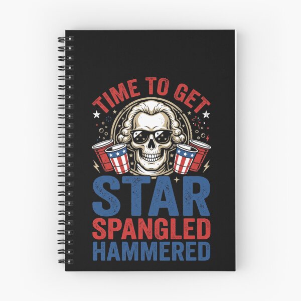 Item preview, Time To Get Star Spangled Hammered Independence Day Patriotic Party designed and sold by SofenArt.