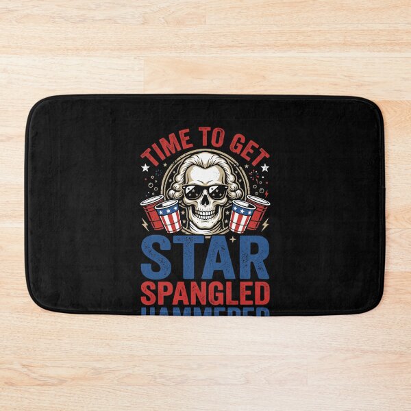 Item preview, Time To Get Star Spangled Hammered Independence Day Patriotic Party designed and sold by SofenArt.