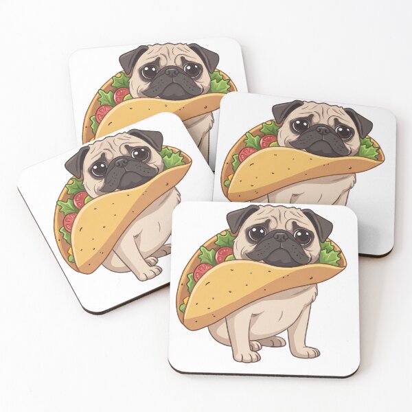 Item preview, Taco Pug designed and sold by TailsNTees.