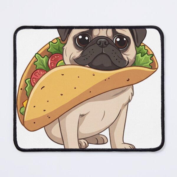 Item preview, Taco Pug designed and sold by TailsNTees.