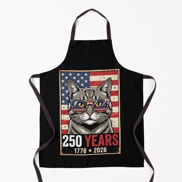 Item preview, 250 Years 1776 2026 USA Patriotic Cat Anniversary designed and sold by SofenArt.