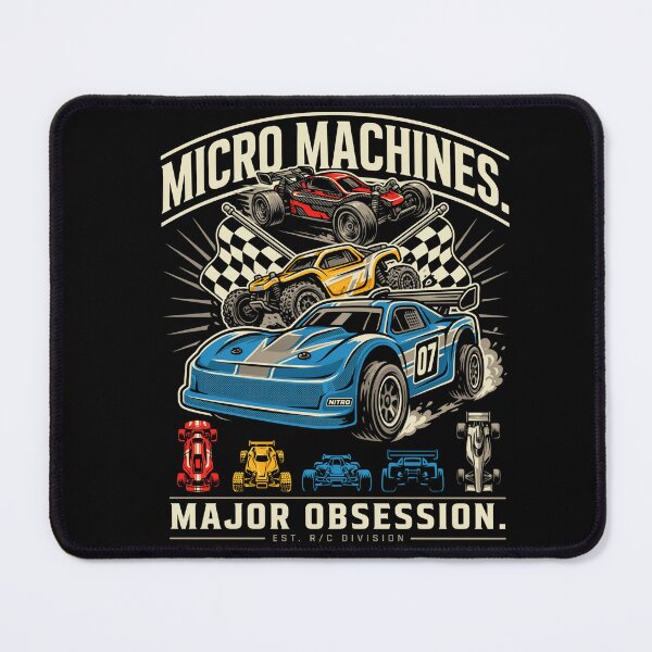 Item preview, Micro Machines, Major Obsession – RC Racing Enthusiast designed and sold by No Excuses Supply.