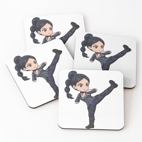 Item preview, Chibi Kitana High Kick Action designed and sold by Void Shard Studios.