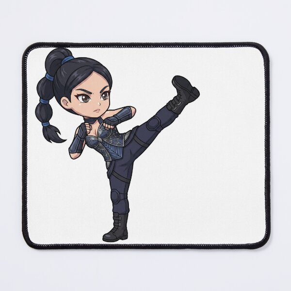 Item preview, Chibi Kitana High Kick Action designed and sold by Void Shard Studios.