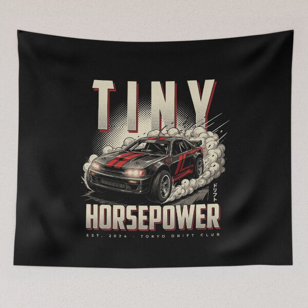 Item preview, Tiny Horsepower – RC Drift Car Racing designed and sold by No Excuses Supply.